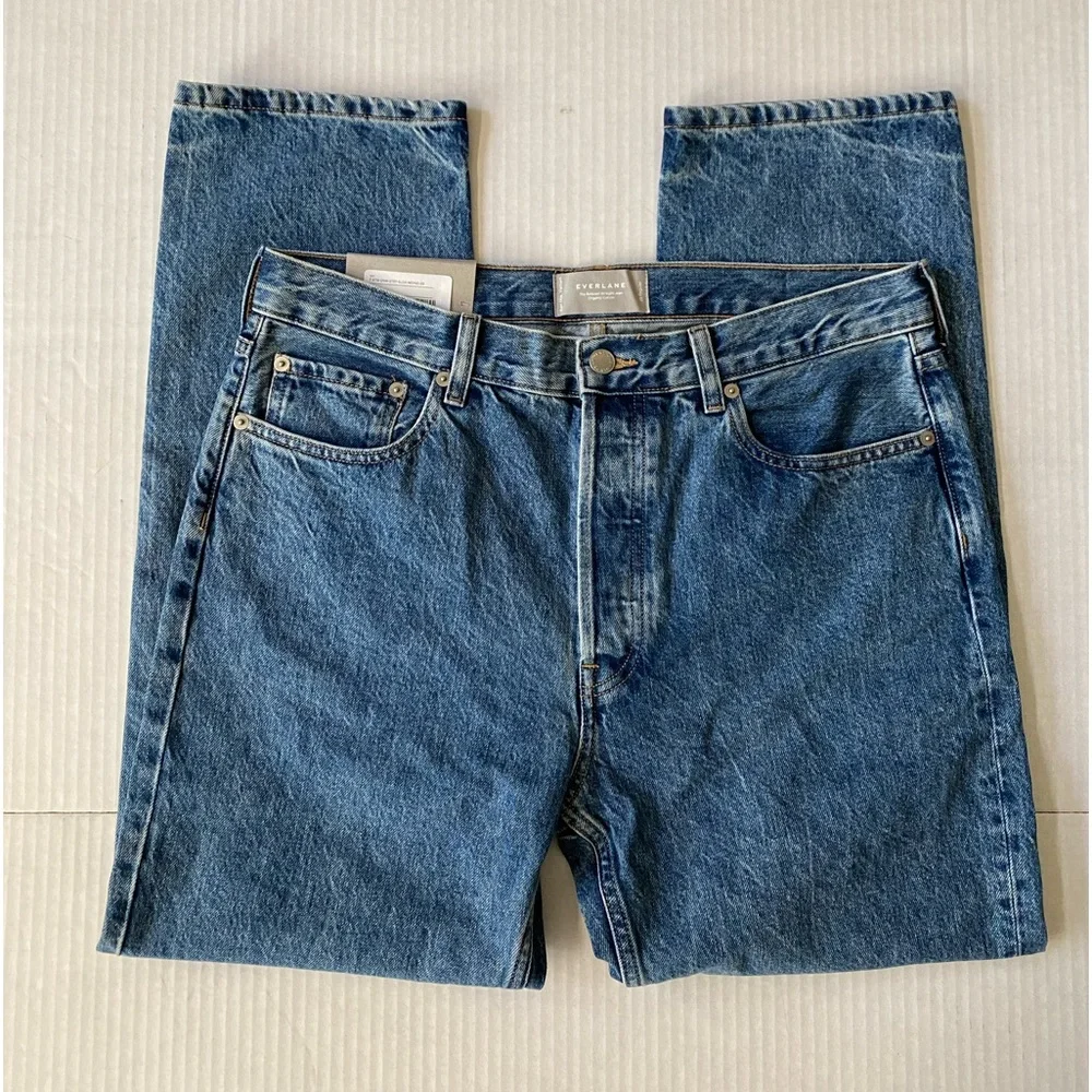 NWT Everlane The Relaxed Straight Organic Jean size 29 - Picture 1 of 16